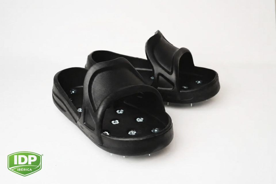 Zapatillas de clavos IDP para suelos de resina y mortero