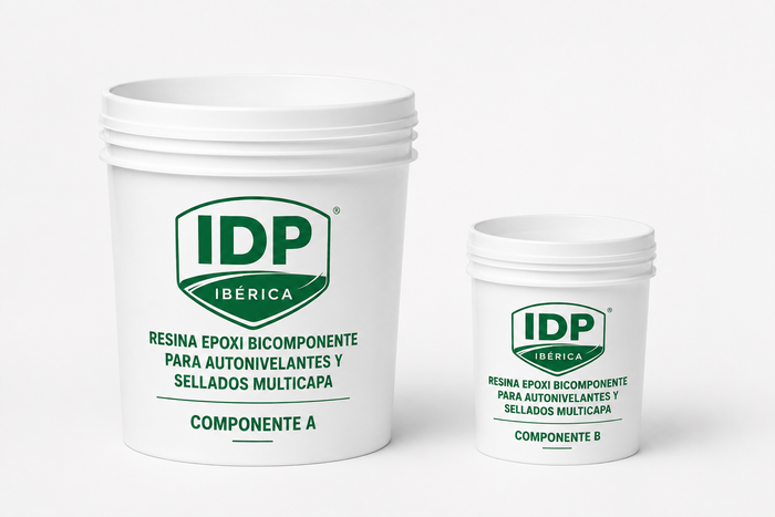 Resina epoxi bicomponente para autonivelantes y sellados multicapa