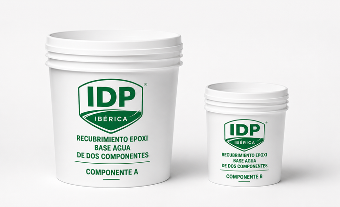 Recubrimiento epoxi base agua de dos componentes
