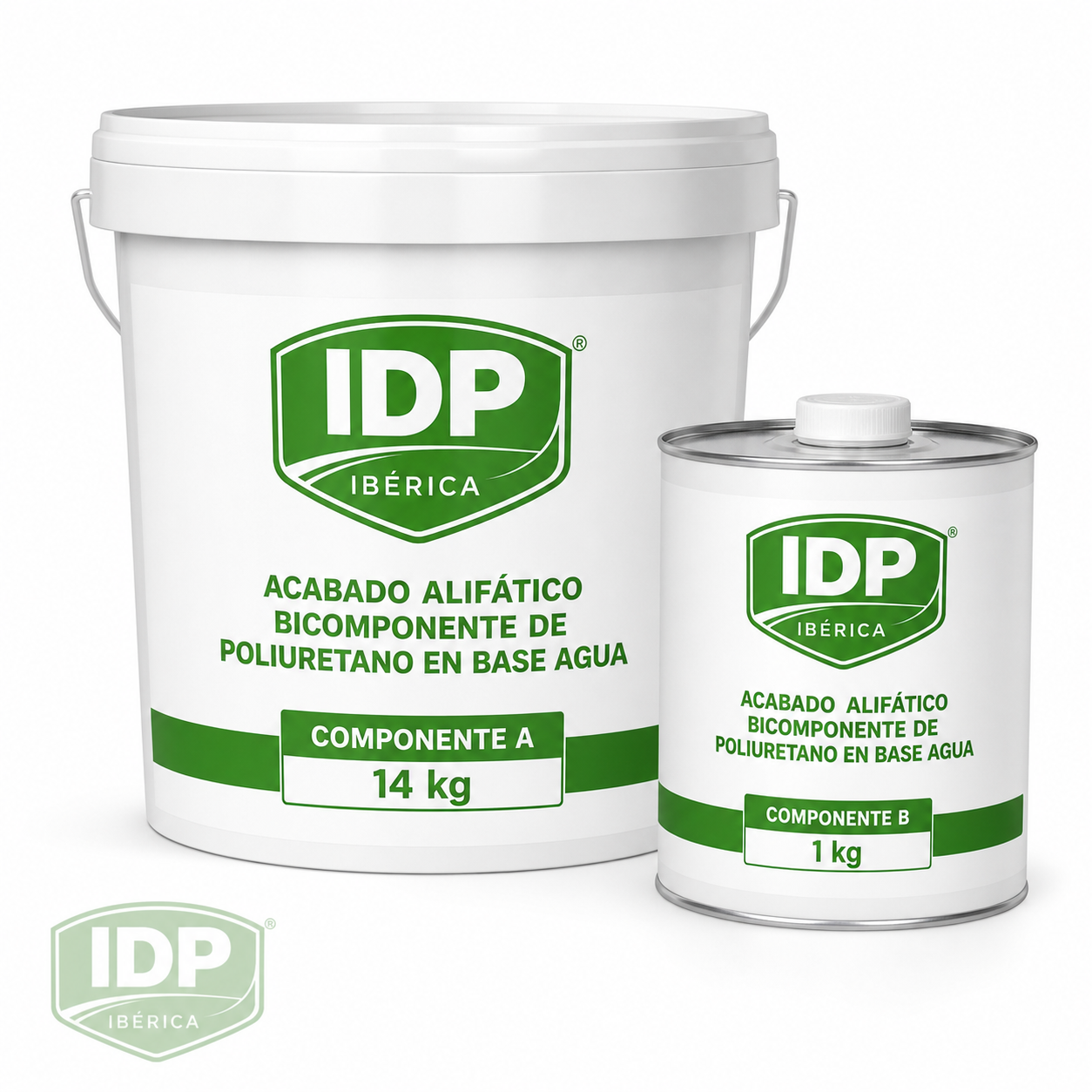 Imagen técnica de Acabado alifático bicomponente de poliuretano en base agua