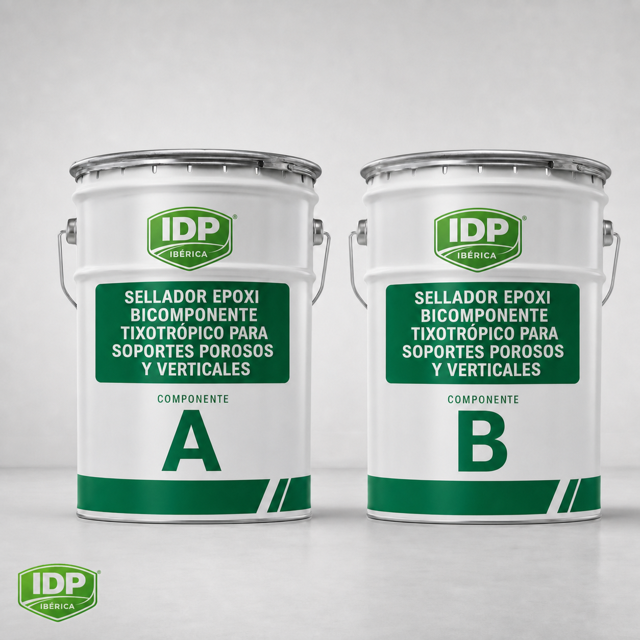 Imagen técnica de Sellador epoxi bicomponente tixotrópico para soportes porosos y verticales