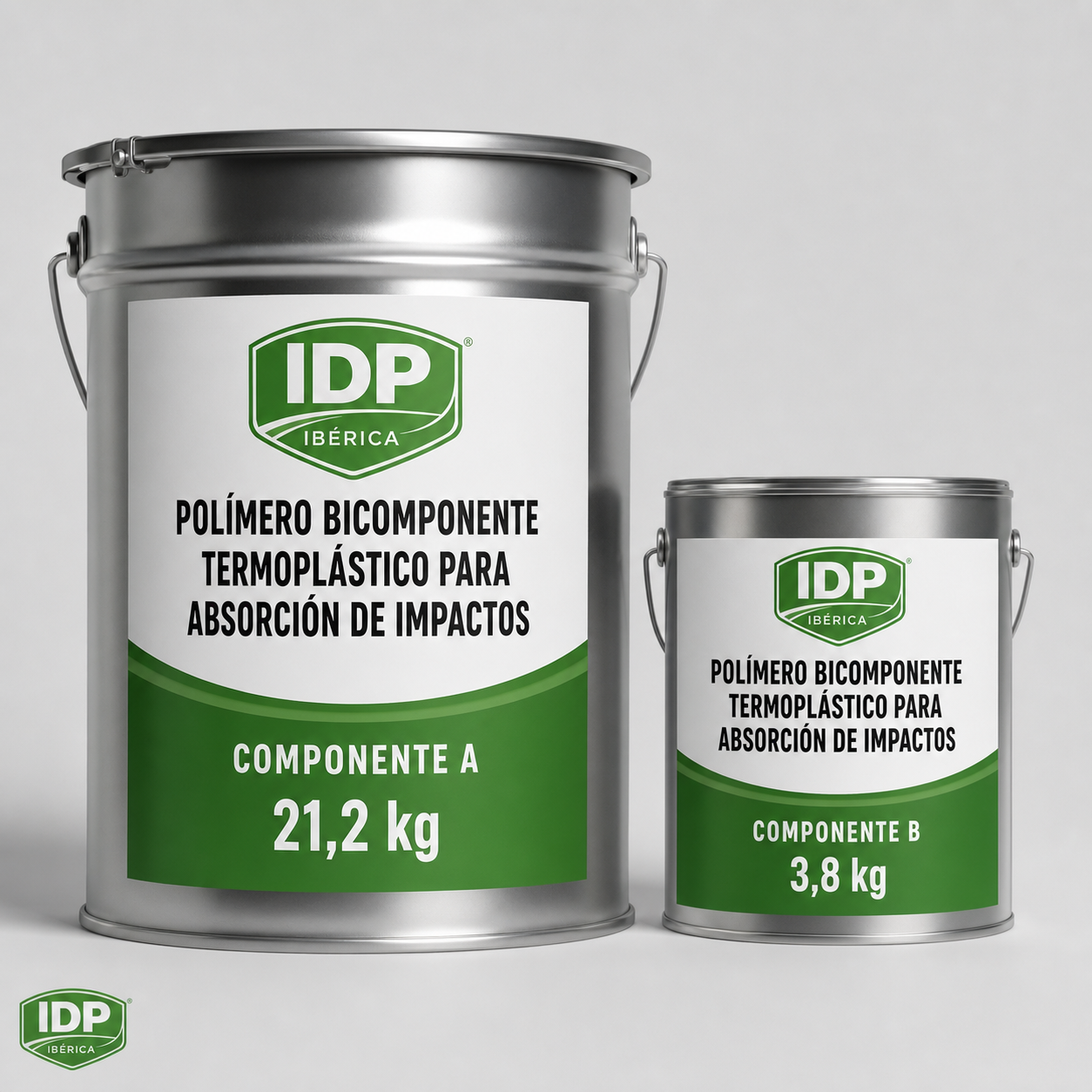 Imagen técnica de Polímero bicomponente termoplástico para absorción de impactos