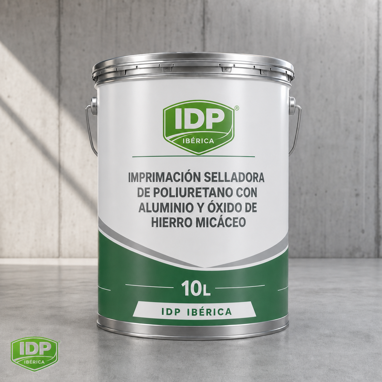 Imagen técnica de Imprimación selladora de poliuretano con aluminio y óxido de hierro micáceo