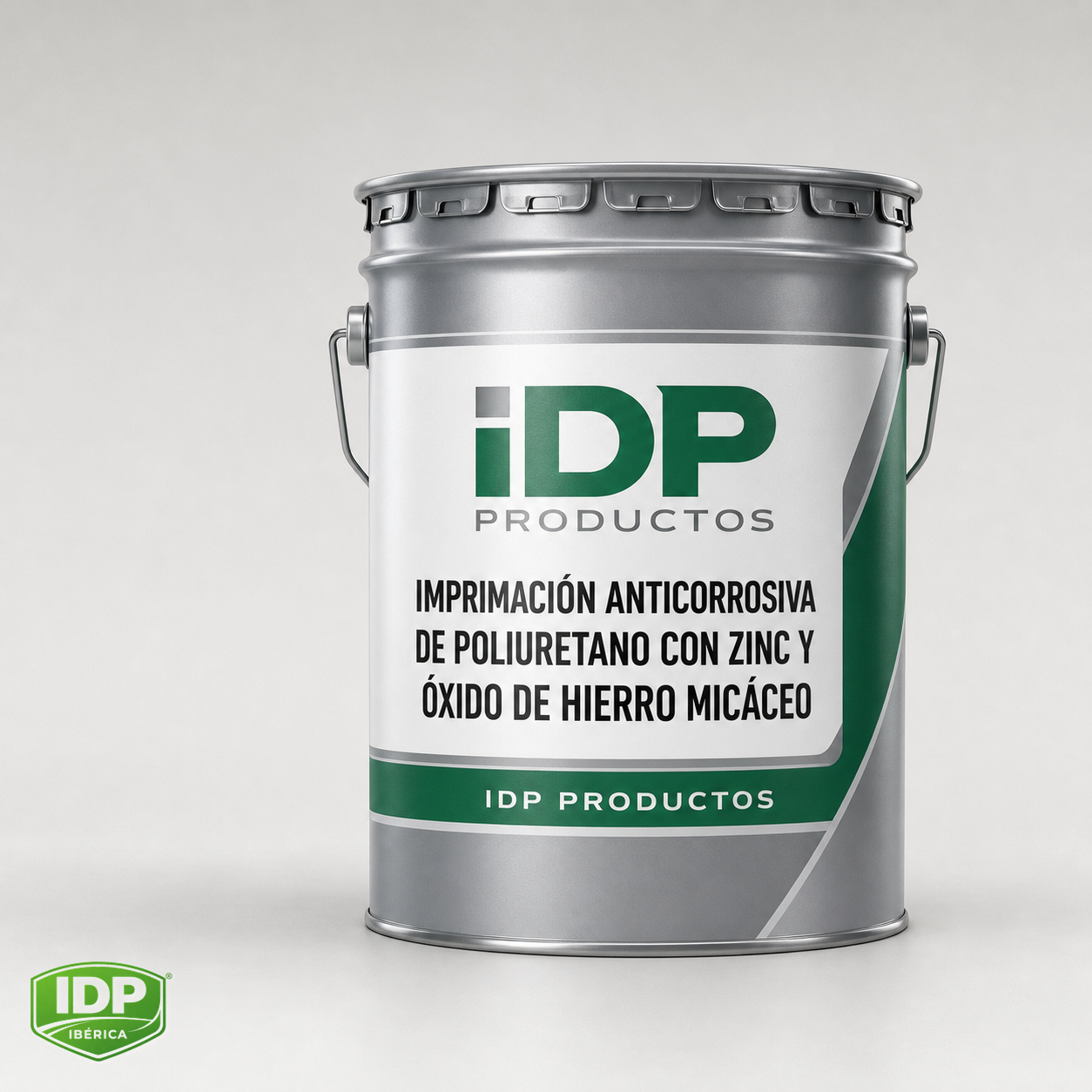 Imagen técnica de Imprimación anticorrosiva de poliuretano con zinc y óxido de hierro micáceo