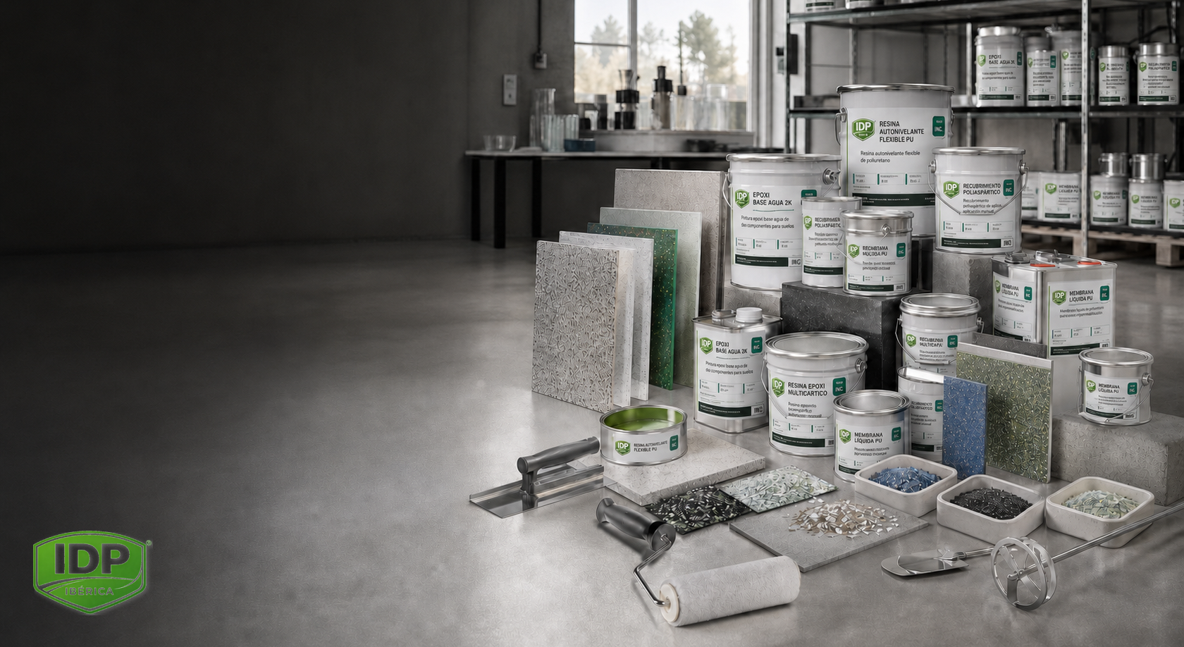 Gama de productos IDP con etiquetas técnicas universales