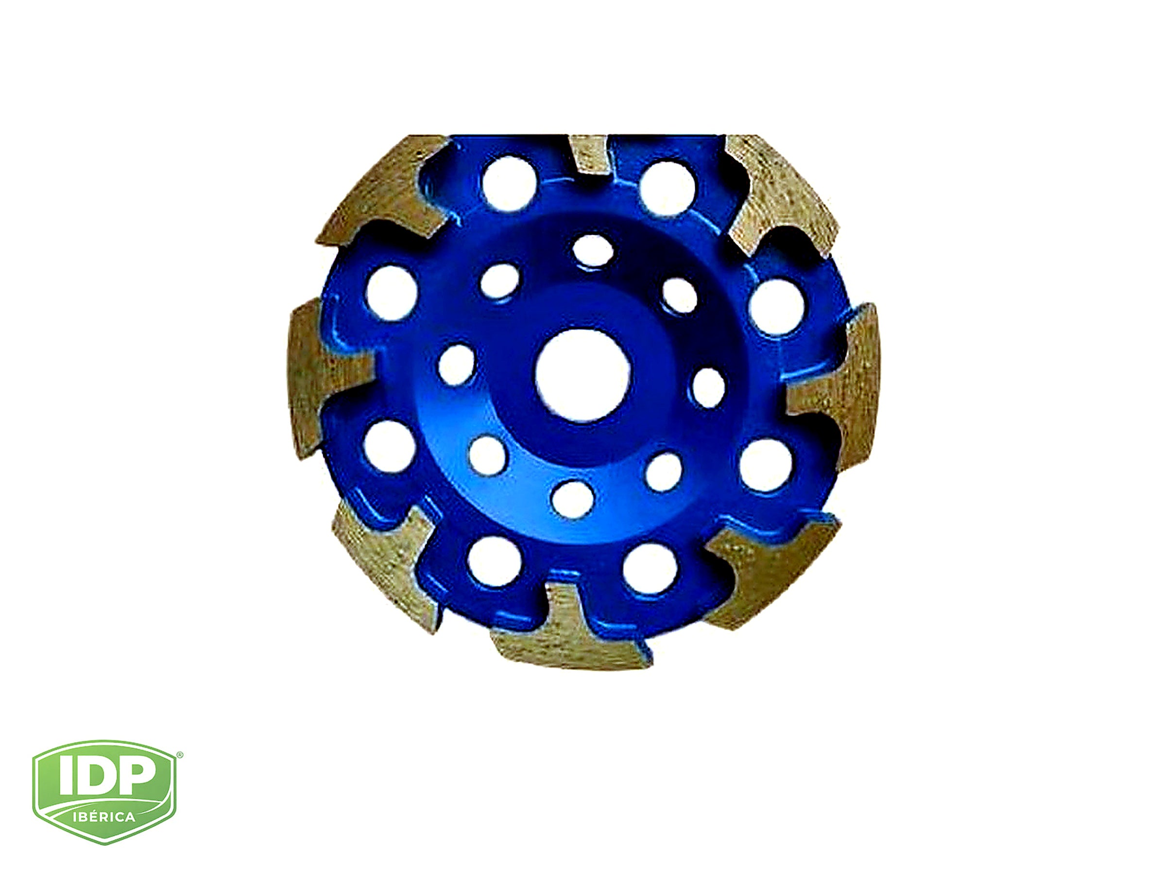 Imagen técnica de Plato o soporte diamantado para preparación mecánica de pavimentos - Plato 11