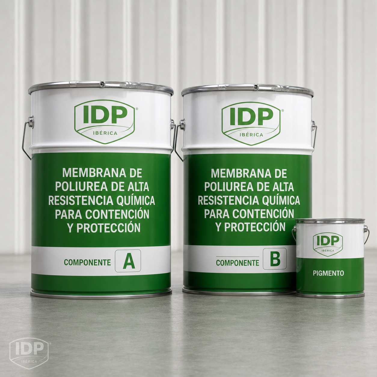 Imagen técnica de Membrana de poliurea de alta resistencia química para contención y protección