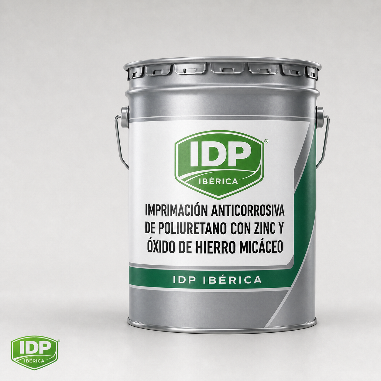 Imagen técnica de Imprimación anticorrosiva de poliuretano con zinc y óxido de hierro micáceo