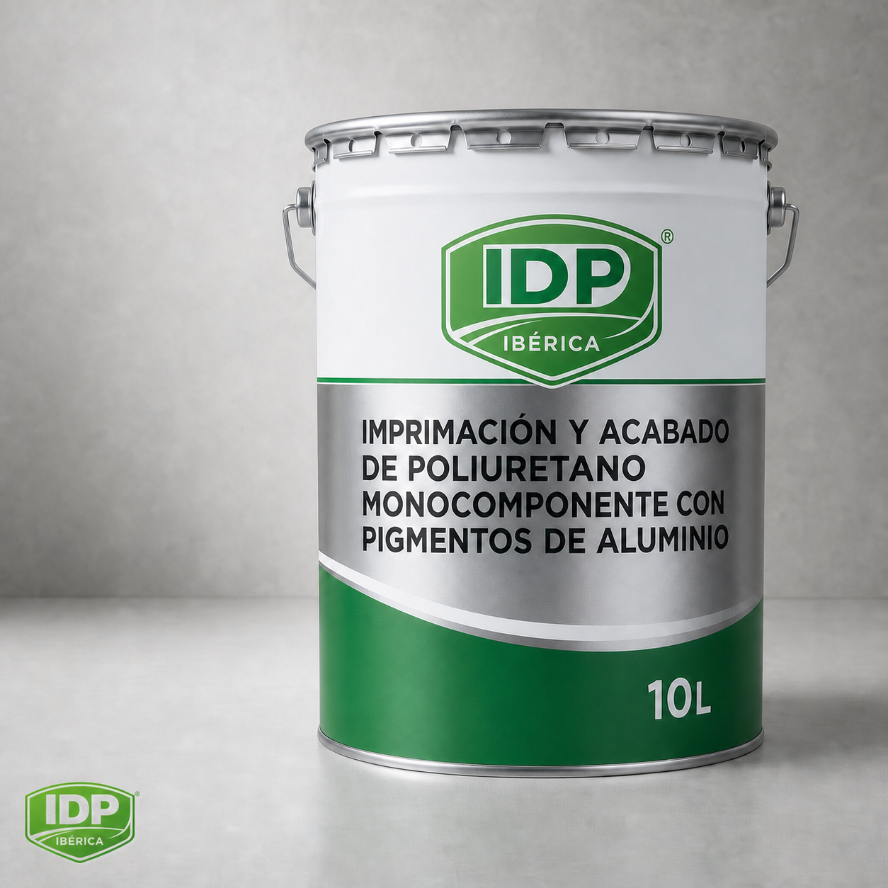 Imagen técnica de Imprimación y acabado de poliuretano monocomponente con pigmentos de aluminio