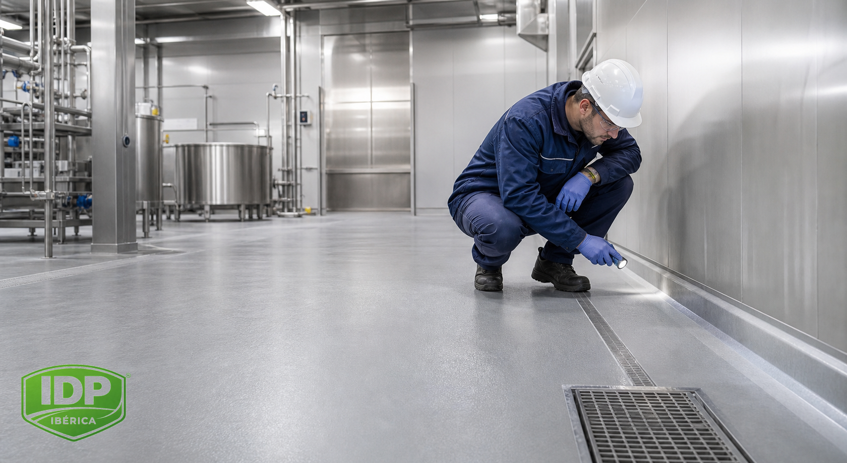 Inspección técnica IDP de un pavimento sometido a limpieza y tránsito