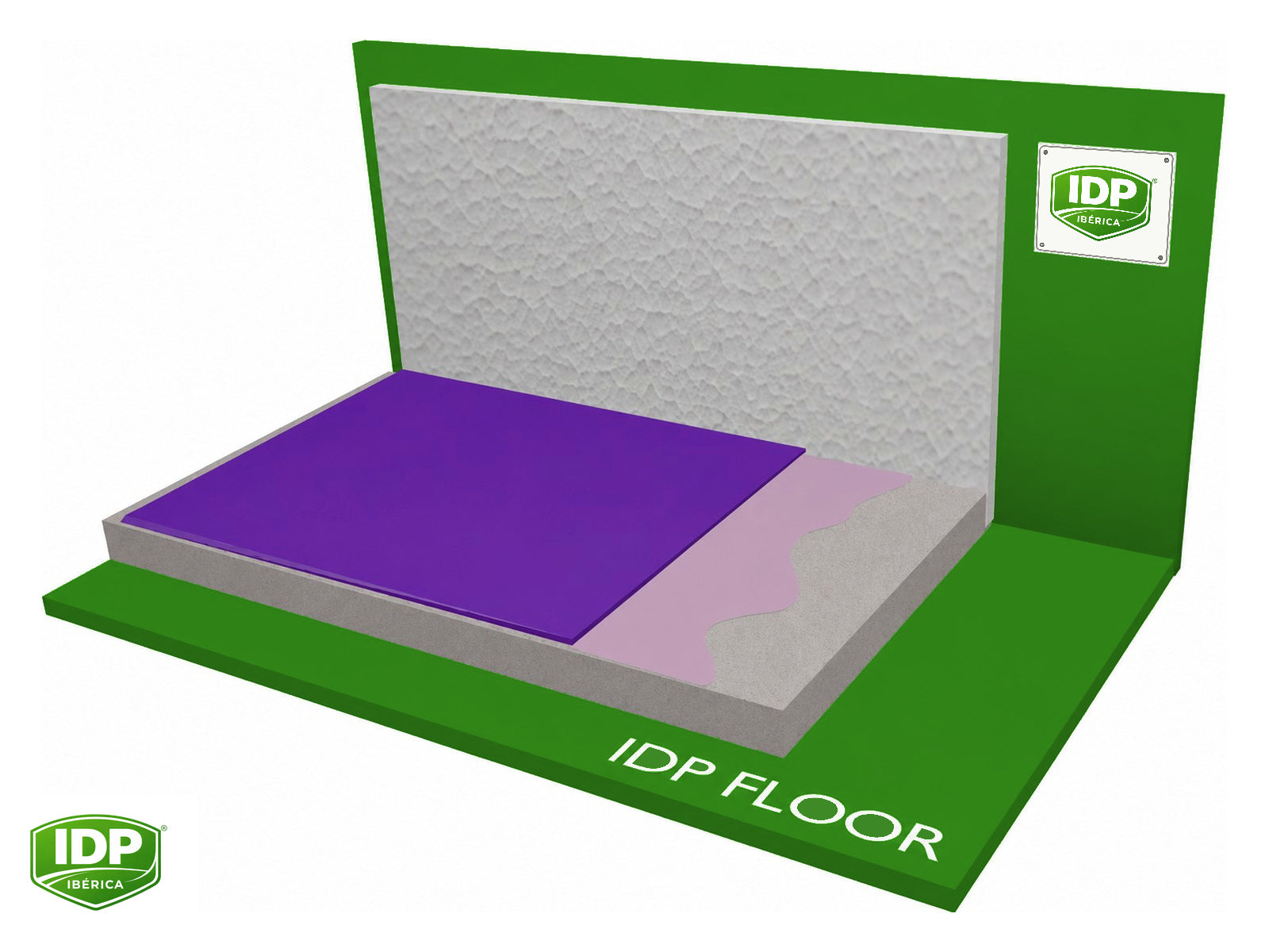 Esquema técnico de IDP Floor EP 10 W AB