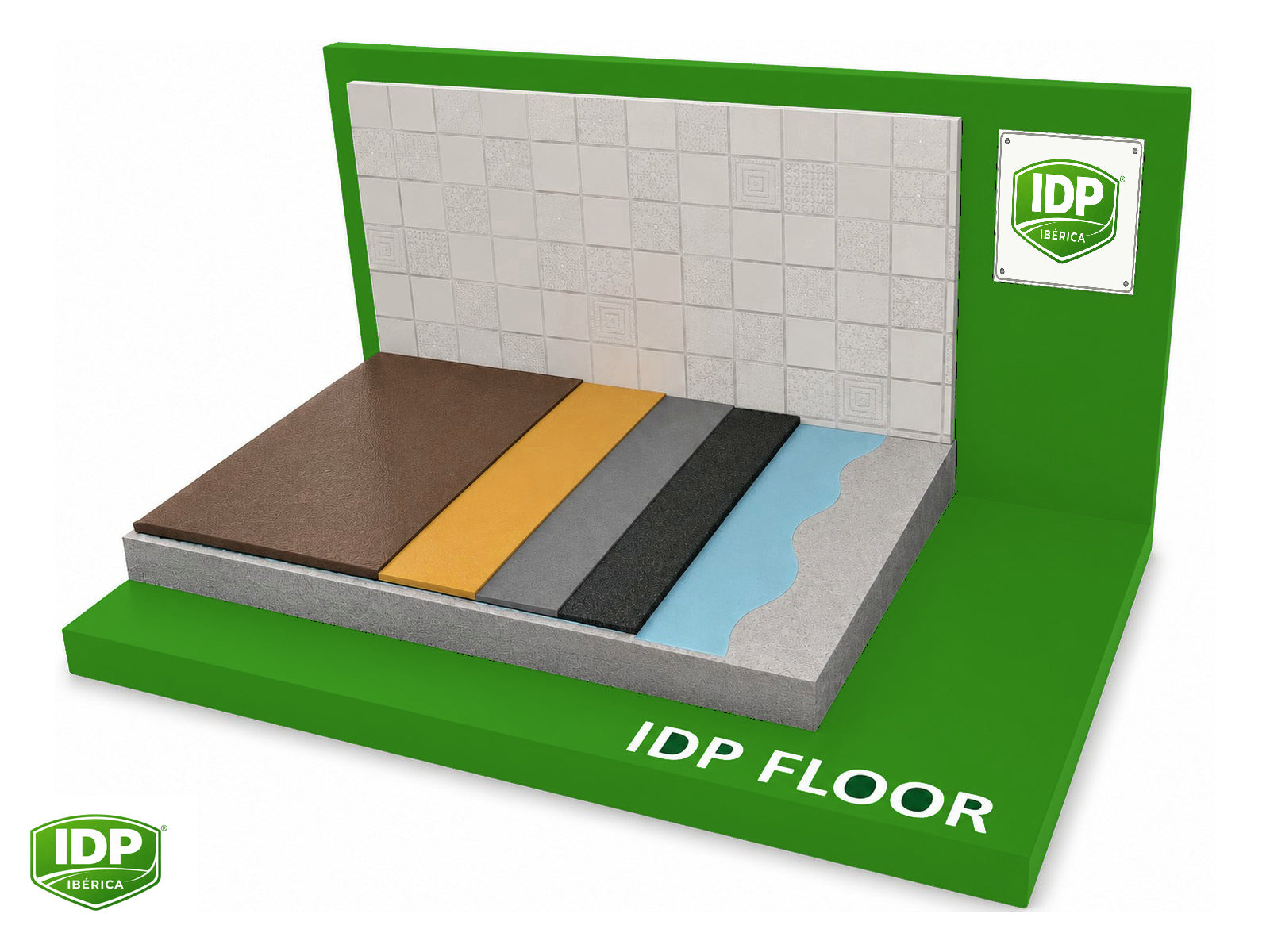 Esquema técnico de IDP Floor PU 30 Comfort