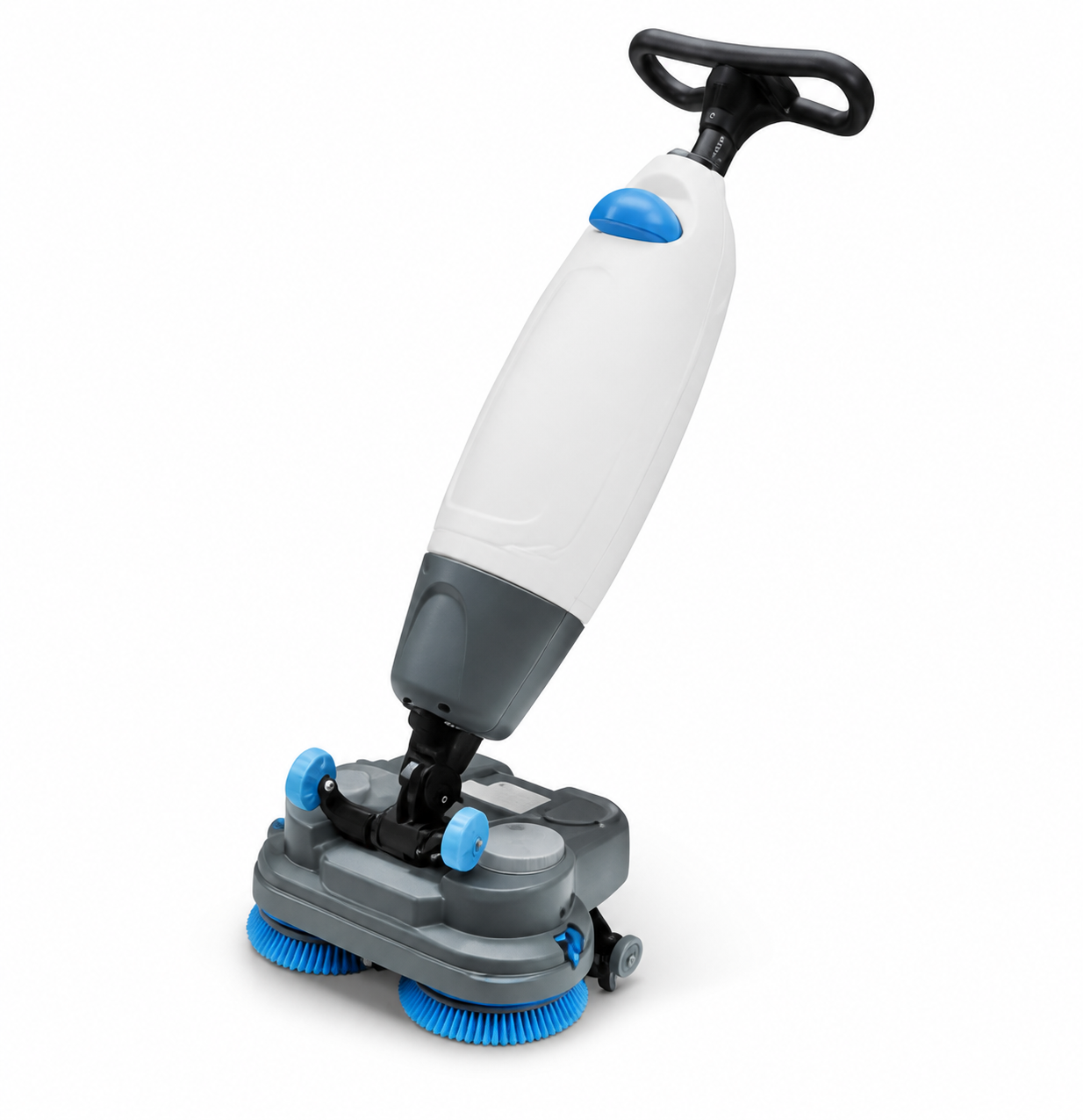 Fregadora compacta de doble cepillo IDP K3 Compact, maquinaria de limpieza industrial IDP para pavimentos