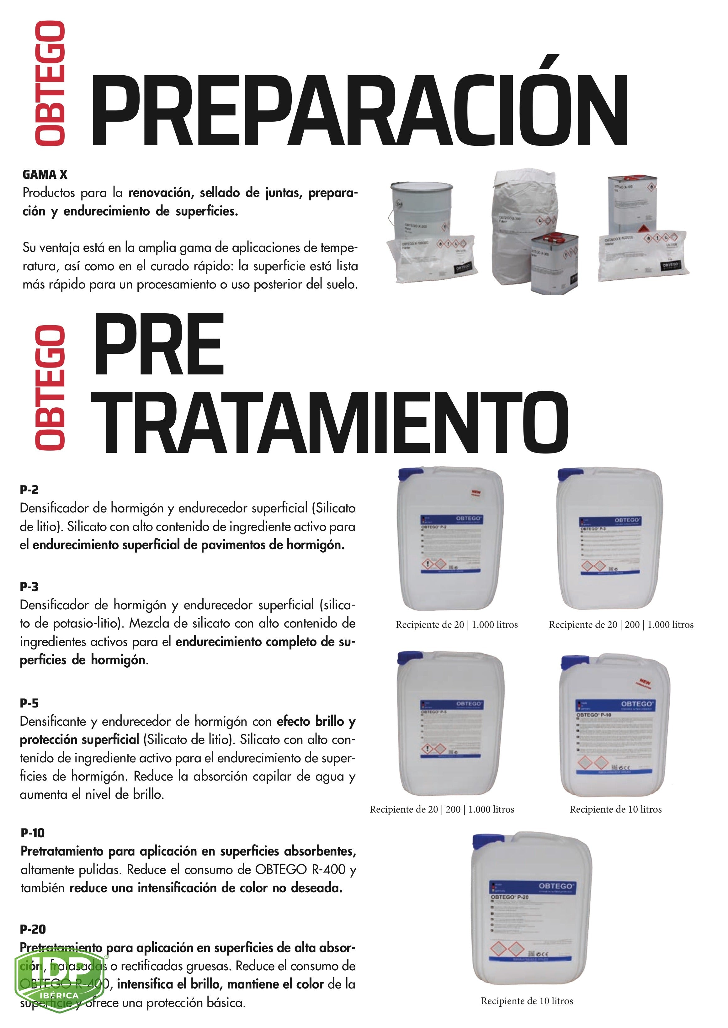 Obtego P-2 - imagen técnica 2