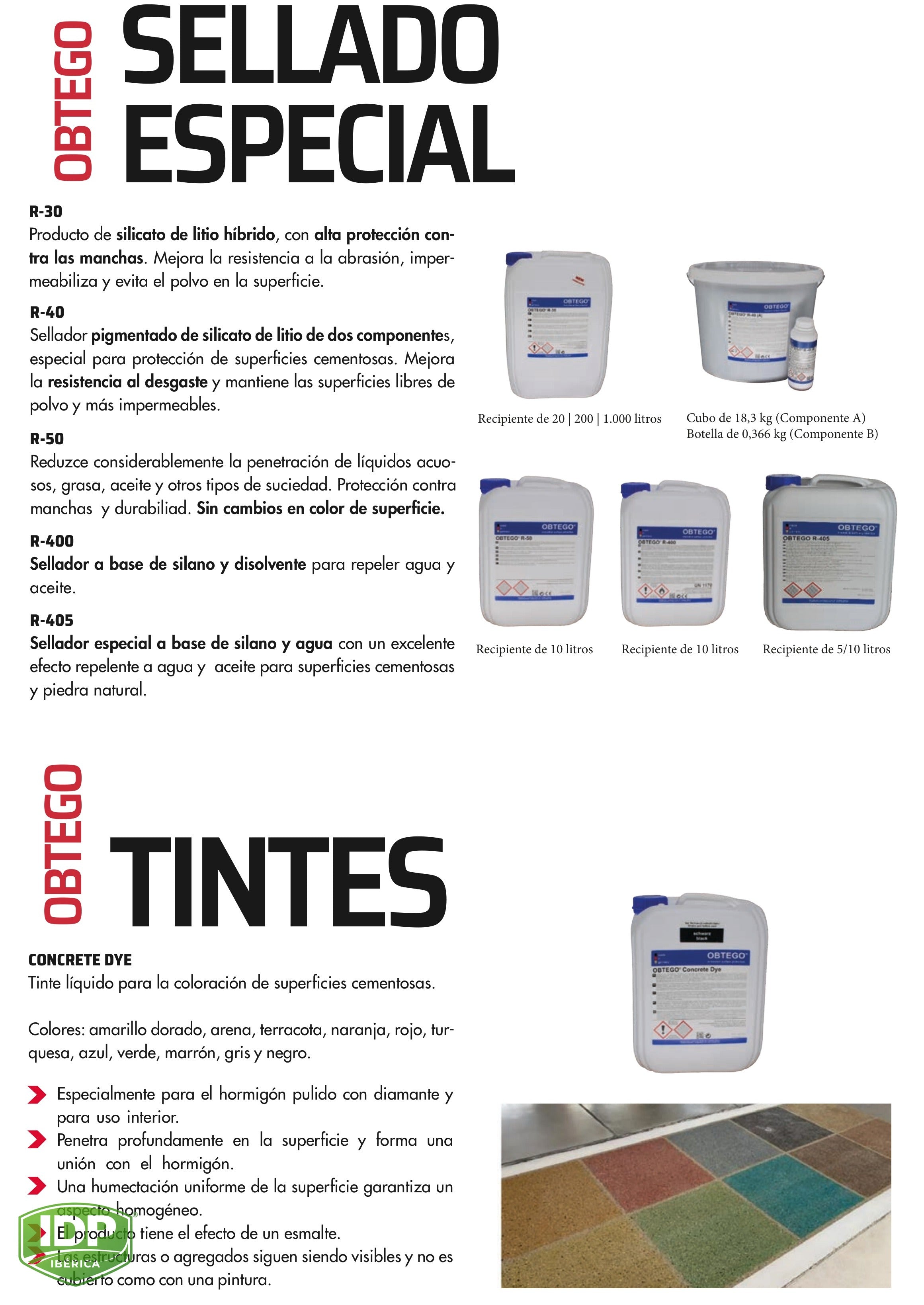 Obtego R-40 - imagen técnica 2