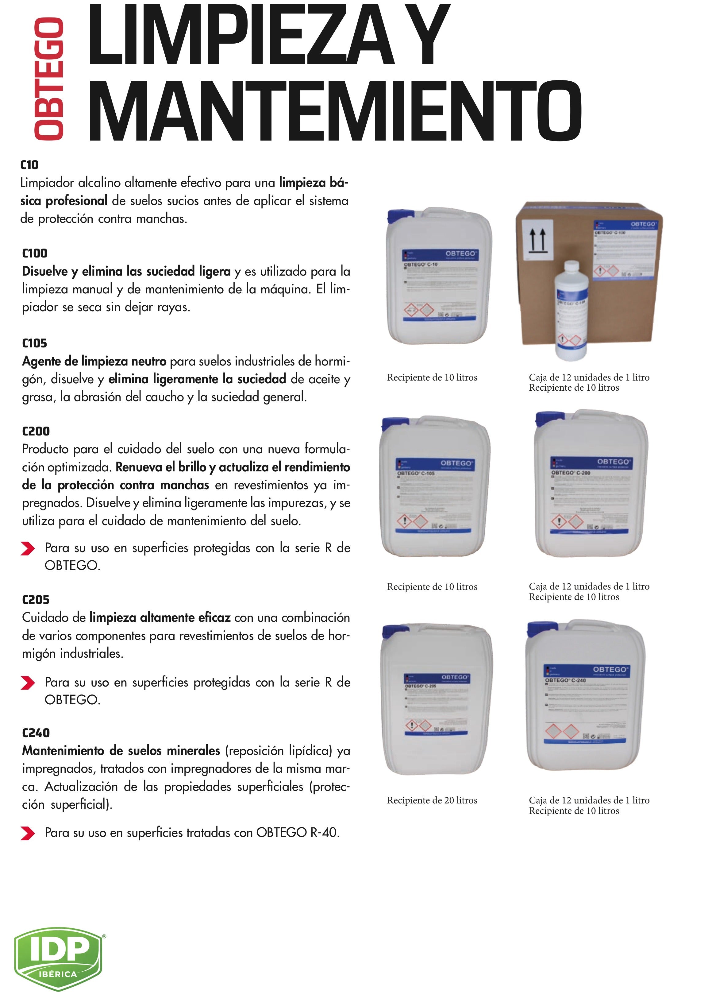 Obtego C205 - imagen técnica 2