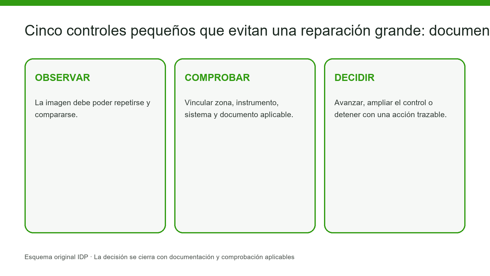 Fotografía técnica de una patología con escala y orientación