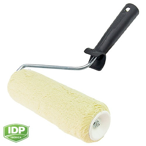 Rodillo Industrial Ø 50 Felpón Amarillo, 22 cm. M.PP., maquinaria de limpieza industrial IDP para pavimentos