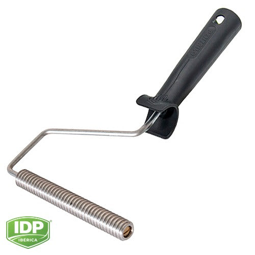 Rodillo Pro Ø 18 Aireador aluminio circular, 14 cm. M.PP., maquinaria de limpieza industrial IDP para pavimentos