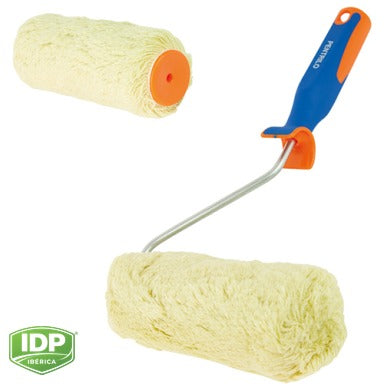 MIDI PLUS Ø 40, Recambio 15 cm. Felpón Amarillo, maquinaria de limpieza industrial IDP para pavimentos