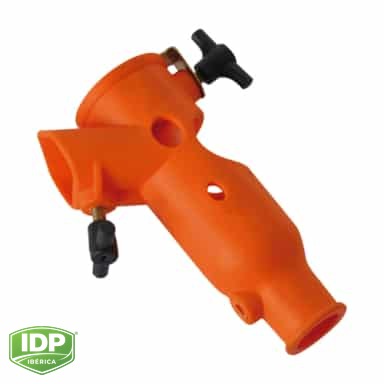 Adaptador con Recortador y rosca interior cónica, maquinaria de limpieza industrial IDP para pavimentos