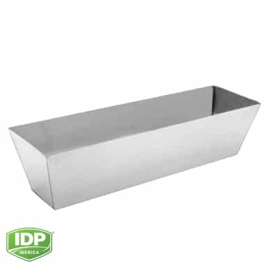Cubeta de acero Inox. 355 x 90 x 105 mm., maquinaria de limpieza industrial IDP para pavimentos