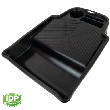 Cubeta Pro Plástico Extra Plana 25 cm, maquinaria de limpieza industrial IDP para pavimentos