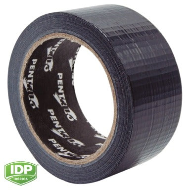 Cinta Americana Multiusos Negra 25 m x 48 mm, maquinaria de limpieza industrial IDP para pavimentos