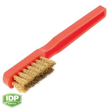 Cepillo metálico MINI (M. Plástico), maquinaria de limpieza industrial IDP para pavimentos
