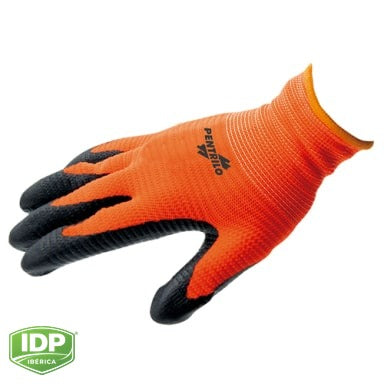 Guantes de precisión para pintor, esquema técnico del sistema IDP