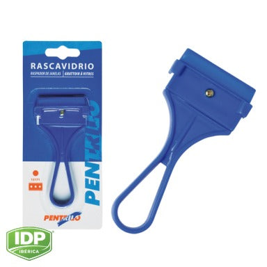 Rascavidrio con hoja recambiable, maquinaria de limpieza industrial IDP para pavimentos