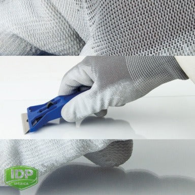 Rascavidrio profesional con hoja trapezoidal, maquinaria de limpieza industrial IDP para pavimentos
