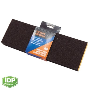 Taco de esponja grano MEDIO (60) (Cód. Barras), maquinaria de limpieza industrial IDP para pavimentos