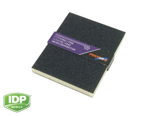 Esponja plana grano FINO (100), maquinaria de limpieza industrial IDP para pavimentos