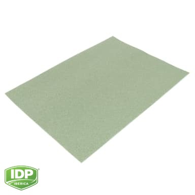 Hoja papel Sílex verde 230 x 280 mm Grano 00 (150), maquinaria de limpieza industrial IDP para pavimentos
