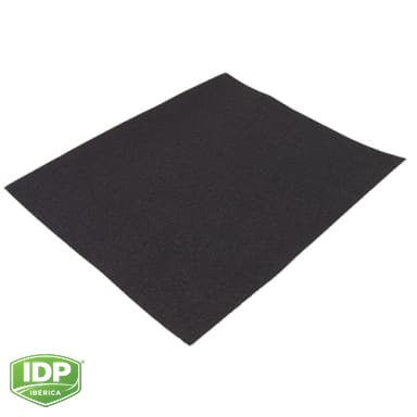 Hoja tela de Esmeril 230 x 280 mm Grano 2 (60), maquinaria de limpieza industrial IDP para pavimentos