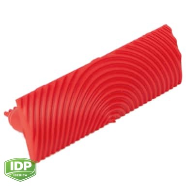 Deco - Veteador Rectangular de goma 10 cm, maquinaria de limpieza industrial IDP para pavimentos