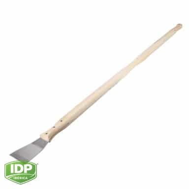 Rascador Premium Mango extra largo 100 cm. - Curva de 8 cm., maquinaria de limpieza industrial IDP para pavimentos