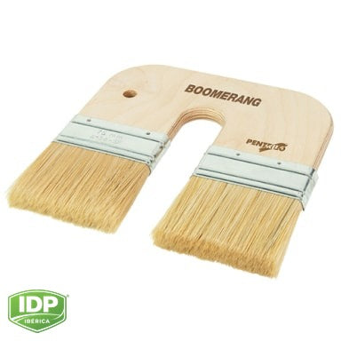 Deco - Paletina Premium Boomerang para Efectos 75 mm, maquinaria de limpieza industrial IDP para pavimentos