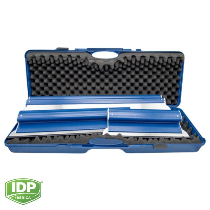 Maleta Kit Espátulas Alisa Industrial (3 Piezas), maquinaria de limpieza industrial IDP para pavimentos