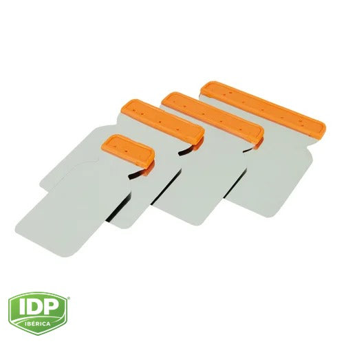 Juego de Carrocero acero Inox. Redondeado (4 piezas) PREMIUM, maquinaria de limpieza industrial IDP para pavimentos