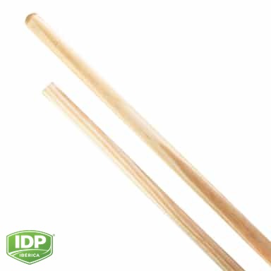 Palo de madera 1,20 m., maquinaria de limpieza industrial IDP para pavimentos