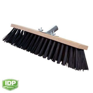 Cepillo barrendero completo con agarre, maquinaria de limpieza industrial IDP para pavimentos