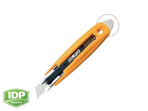 Cúter OLFA de Seguridad SK4, maquinaria de limpieza industrial IDP para pavimentos
