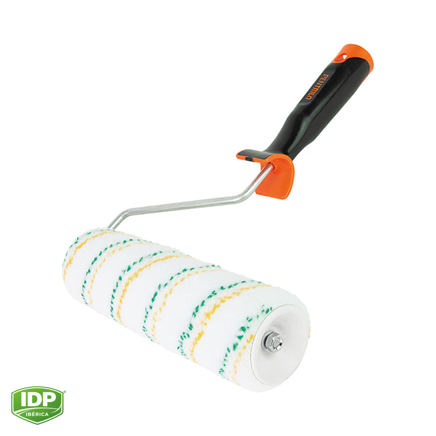 Rodillo Pro Ø 50 Antigota Competidor, 22 cm. M.Bi., esquema técnico del sistema IDP